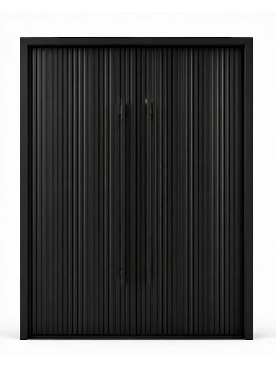 Ribbed Double Pivot Entrance